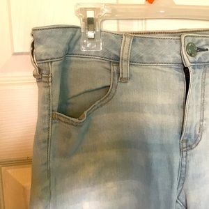 Light wash jeans